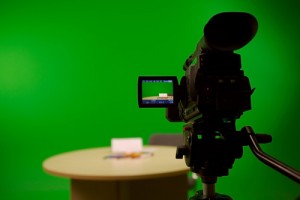 Virtuelles Greenscreen-Studio für castible® Online-Seminare